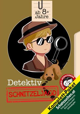 Schnitzeljagd Detektiv Kindergeburtstag ab 8 Jahre (Grundschüler)
