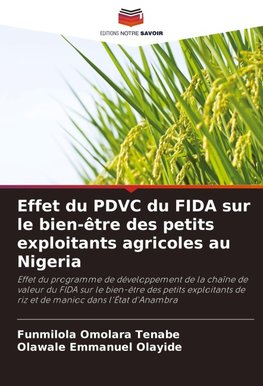 Effet du PDVC du FIDA sur le bien-être des petits exploitants agricoles au Nigeria