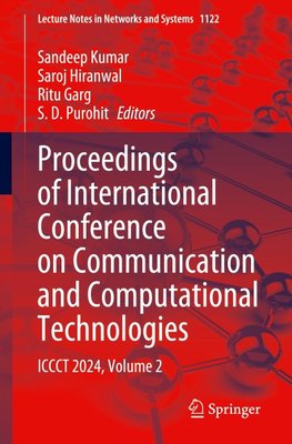 Proceedings of International Conference on Communication and Computational Technologies