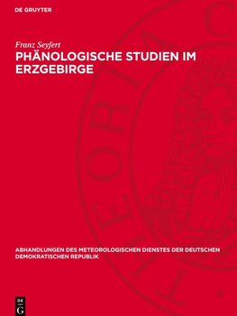 Phänologische Studien im Erzgebirge