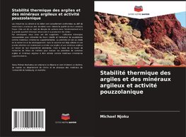 Stabilité thermique des argiles et des minéraux argileux et activité pouzzolanique