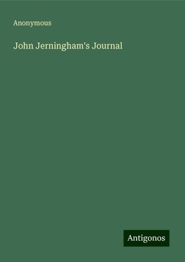 John Jerningham's Journal