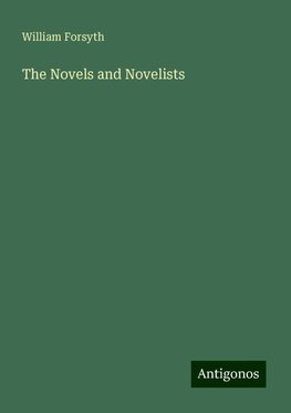 The Novels and Novelists