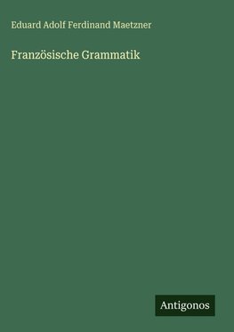 Französische Grammatik