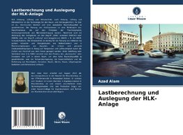 Lastberechnung und Auslegung der HLK-Anlage