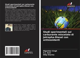 Studi sperimentali sul carburante miscelato di Jatropha-Diesel con antiossidanti