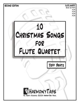 10 Christmas Songs for Flute Quartet