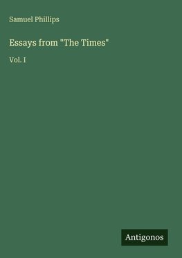 Essays from "The Times"