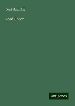 Lord Bacon