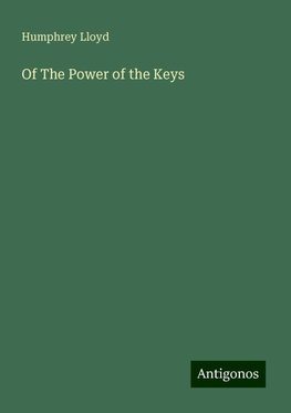 Of The Power of the Keys