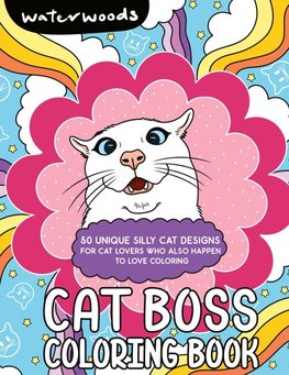 Cat Boss Coloring Book