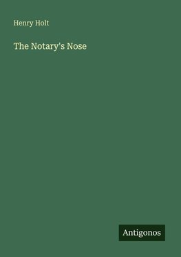 The Notary's Nose