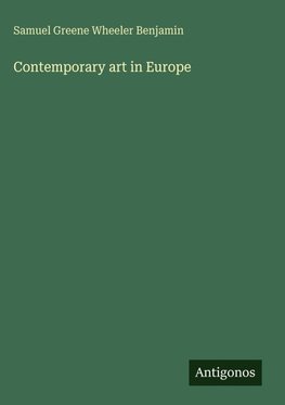 Contemporary art in Europe