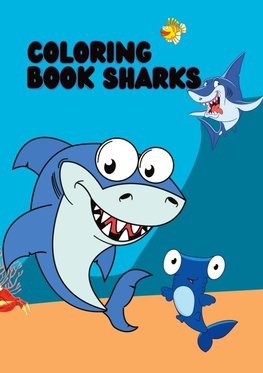 Coloring Book Sharks