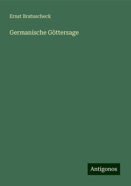 Germanische Göttersage