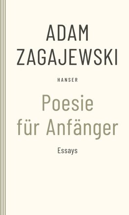 Poesie für Anfänger