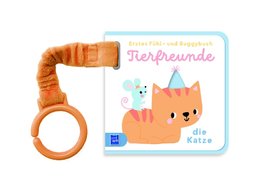 Erstes Fühl- und Buggybuch: Tierfreunde