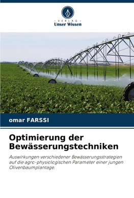 Optimierung der Bewässerungstechniken