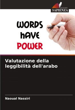 Valutazione della leggibilità dell'arabo