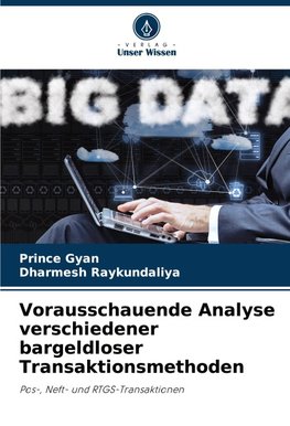 Vorausschauende Analyse verschiedener bargeldloser Transaktionsmethoden