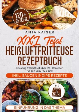XXL Tefal Heißluftfritteuse Rezeptbuch