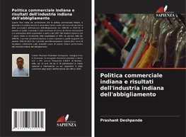 Politica commerciale indiana e risultati dell'industria indiana dell'abbigliamento