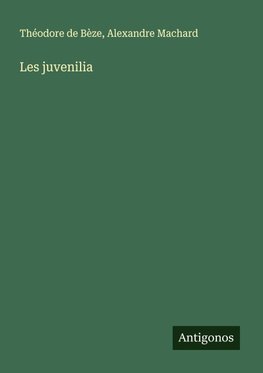 Les juvenilia