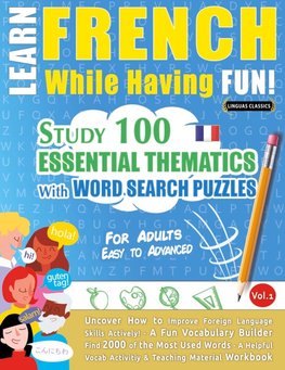LEARN FRENCH WHILE HAVING FUN! - FOR ADULTS