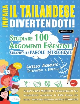 IMPARA IL TAILANDESE DIVERTENDOTI! - LIVELLO AVANZATO