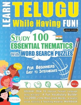 LEARN TELUGU WHILE HAVING FUN! - FOR BEGINNERS