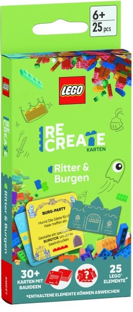 LEGO® - ReCreate Karten - Ritter & Burgen