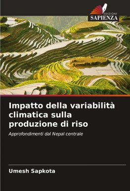 Impatto della variabilità climatica sulla produzione di riso