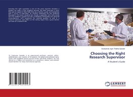 Choosing the Right Research Supervisor