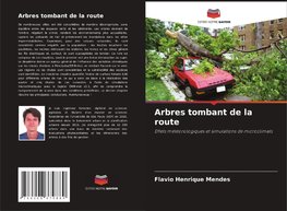 Arbres tombant de la route