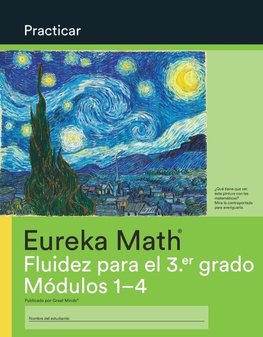 Spanish - Eureka Math Grade 3 Fluency Practice Workbook #1 (Modules 1-4)