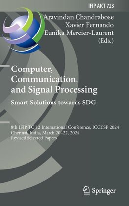 Computer, Communication, and Signal Processing. Smart Solutions Towards SDG