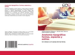 Anatomía tipográfica: formas, espacios y estilos.
