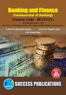 Banking & Finance(F.Y.B.Com,S.P. College,Sem.-II)