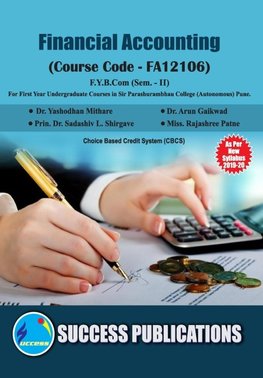 Financial Accounting(F.Y.B.Com,S.P. College,Sem.-II)