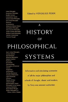 A History of Philosolphical Systems