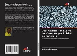 Osservazioni conclusive del Comitato per i diritti del fanciullo