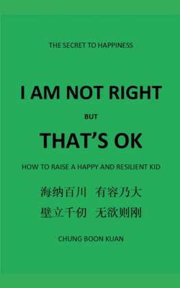 I am not Right but That's OK
