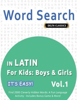 WORD SEARCH IN LATIN FOR KIDS