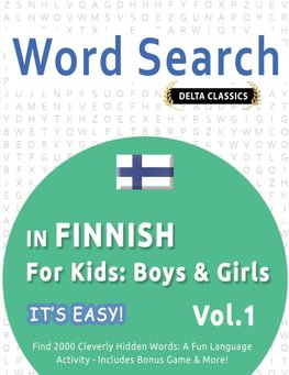 WORD SEARCH IN FINNISH FOR KIDS