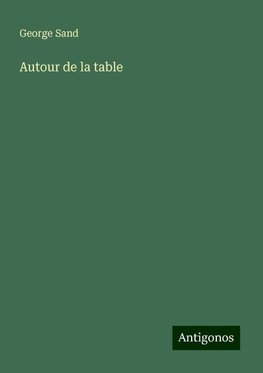 Autour de la table