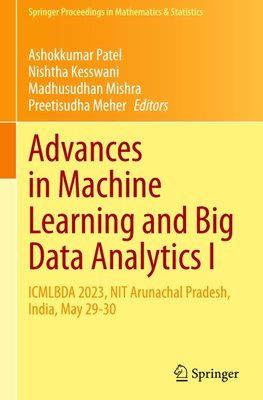 Advances in Machine Learning and Big Data Analytics I