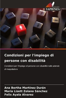 Condizioni per l'impiego di persone con disabilità