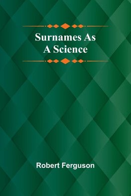 Surnames as a Science