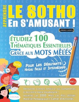 APPRENDRE LE SOTHO EN S'AMUSANT - POUR LES DÉBUTANTS