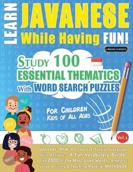 LEARN JAVANESE WHILE HAVING FUN! - FOR CHILDREN